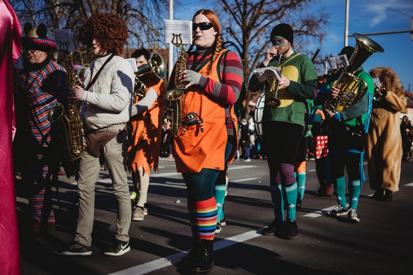 Mnoštvo maski na tradicionalnom Nedelskom fašniku u Nedelišću