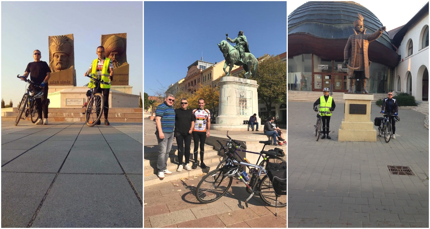 Međimurci Branko i Josip biciklirali u Siget i Pečuh