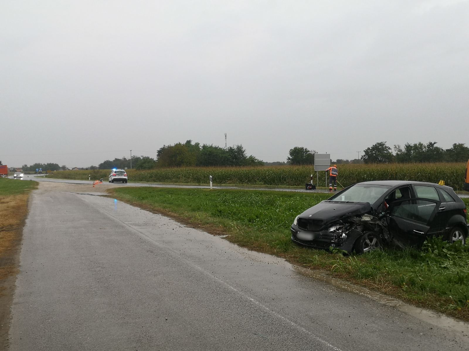 Prometna nesreća između Štefanca i Ivanovca