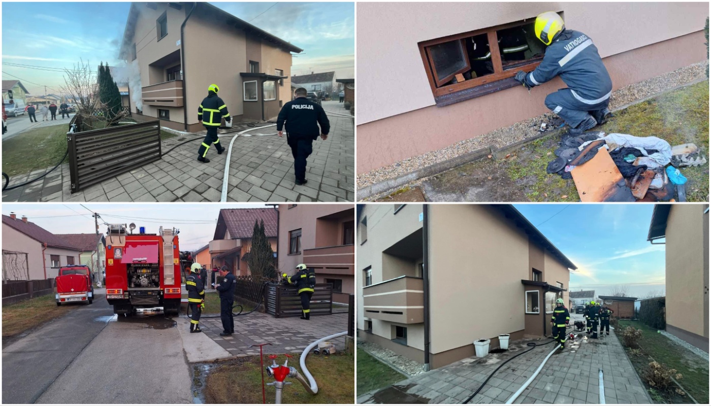 DUNJKOVEC Gorjela je kuća, vatrogasci ubrzo ugasili požar