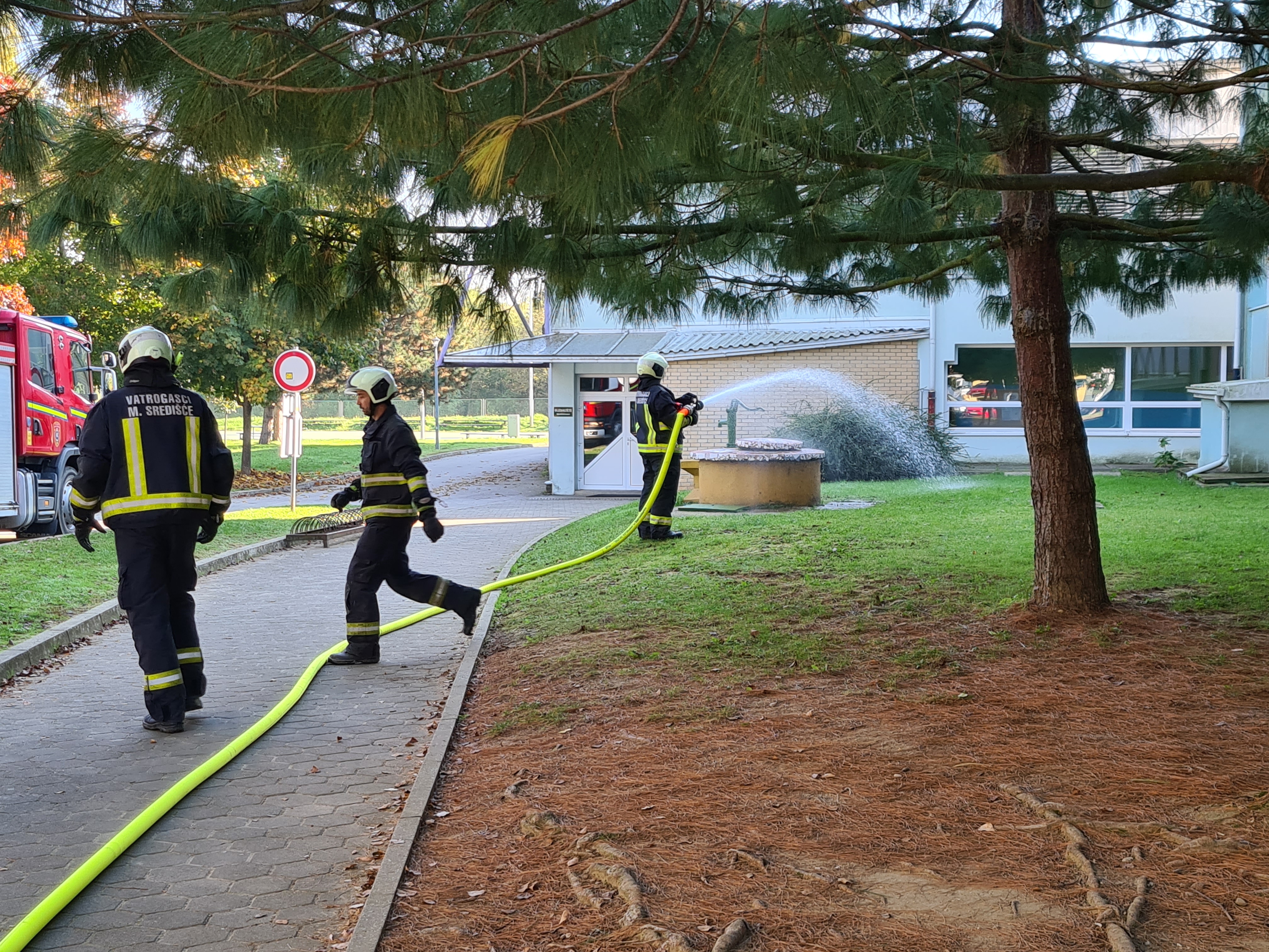 Vježba evakuacije i spašavanja u Osnovnoj školi Mursko Središće