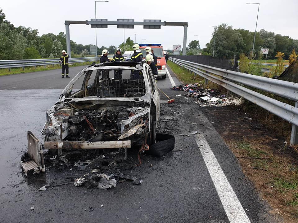 Požar auta DVD Goričan