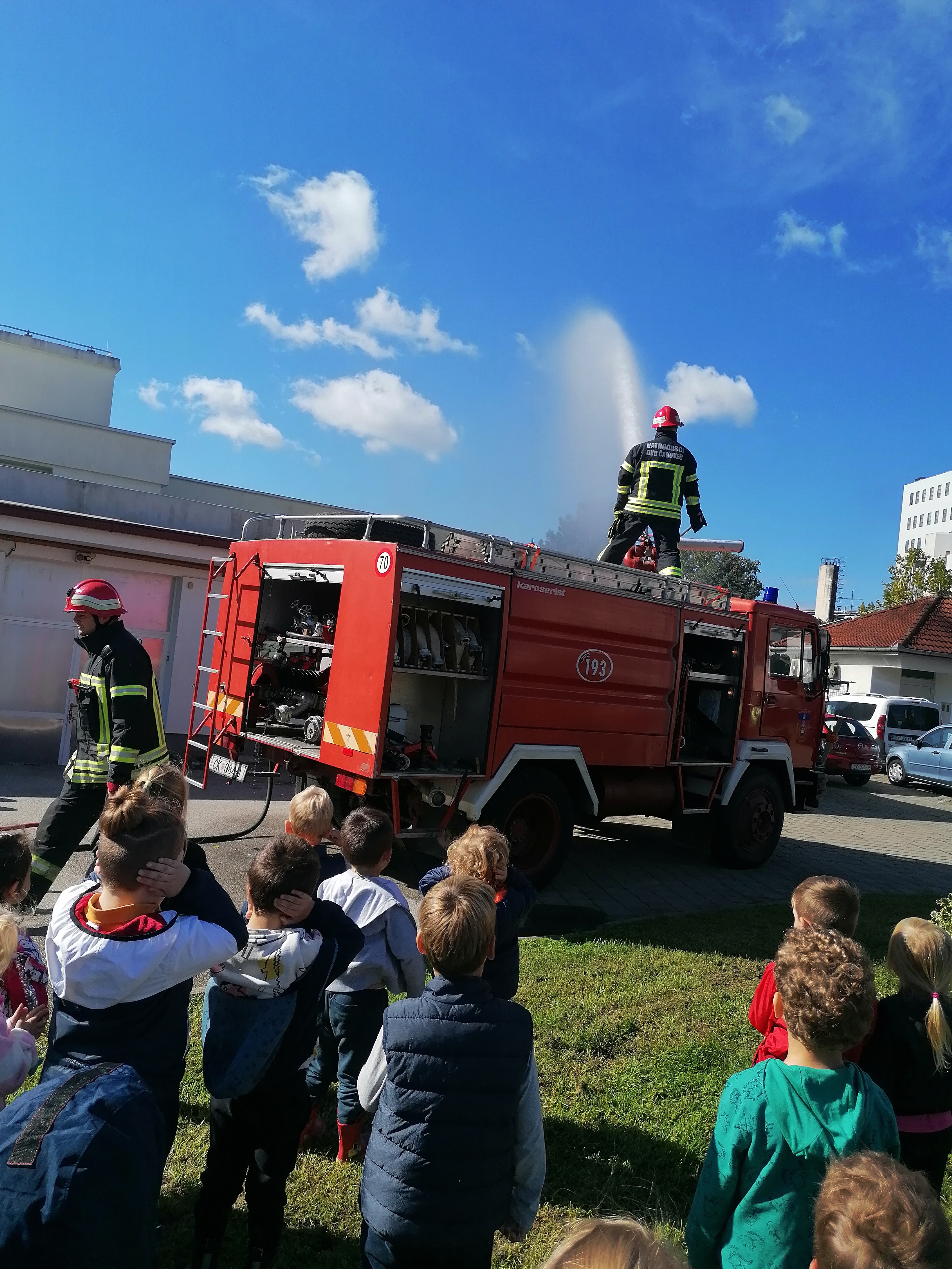 Vatrogasci u Dječjem vrtiću Cvrčak
