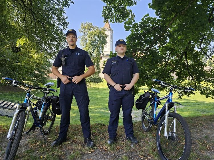 Policijaci na biciklima u Čakovcu