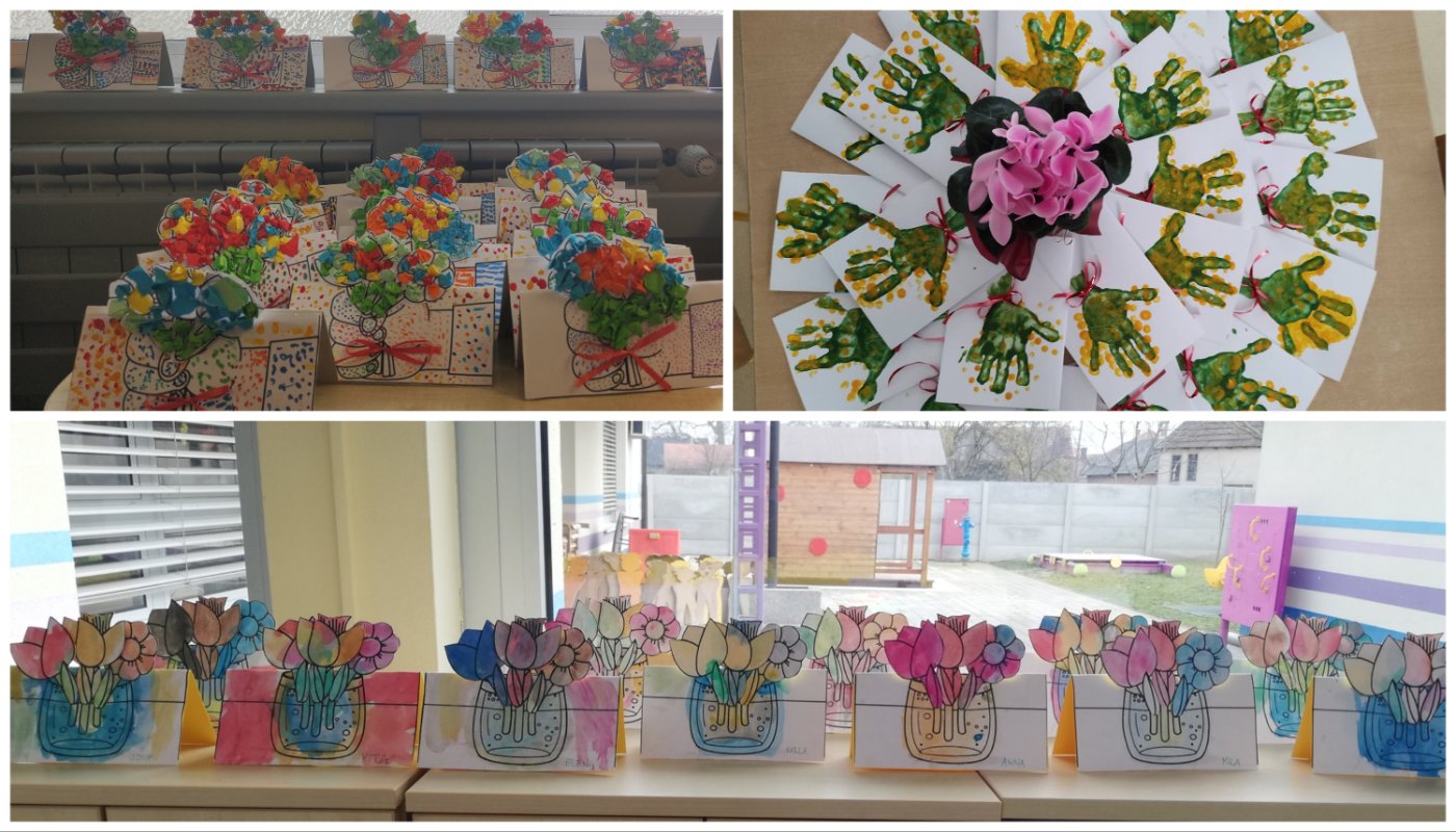 NEDELIŠĆE Djeca u vrtiću Zvončić za svoje mame izradile poklone povodom Dana žena