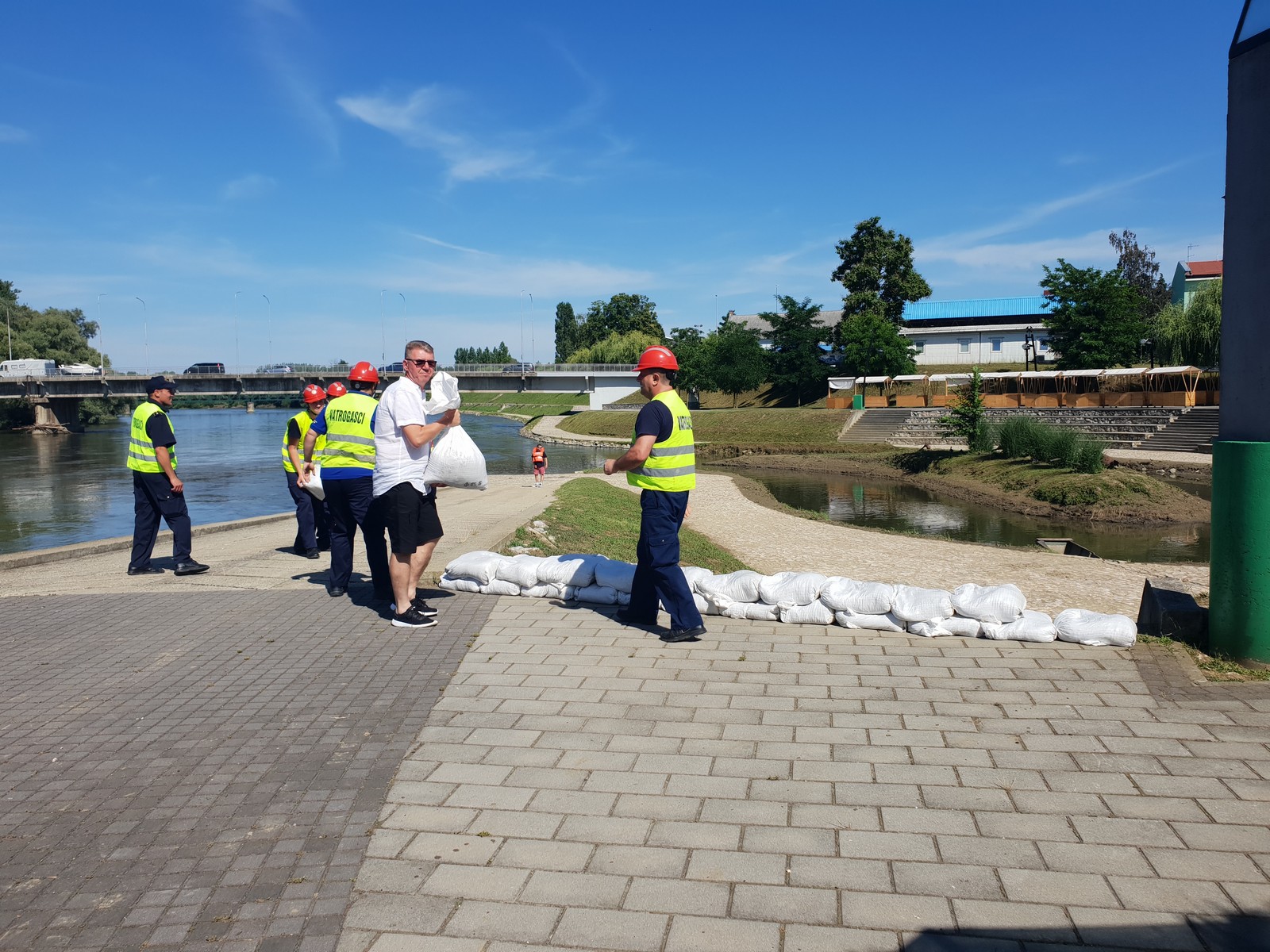 Vježba u Murskom Središću ‘Poplava 2019.’