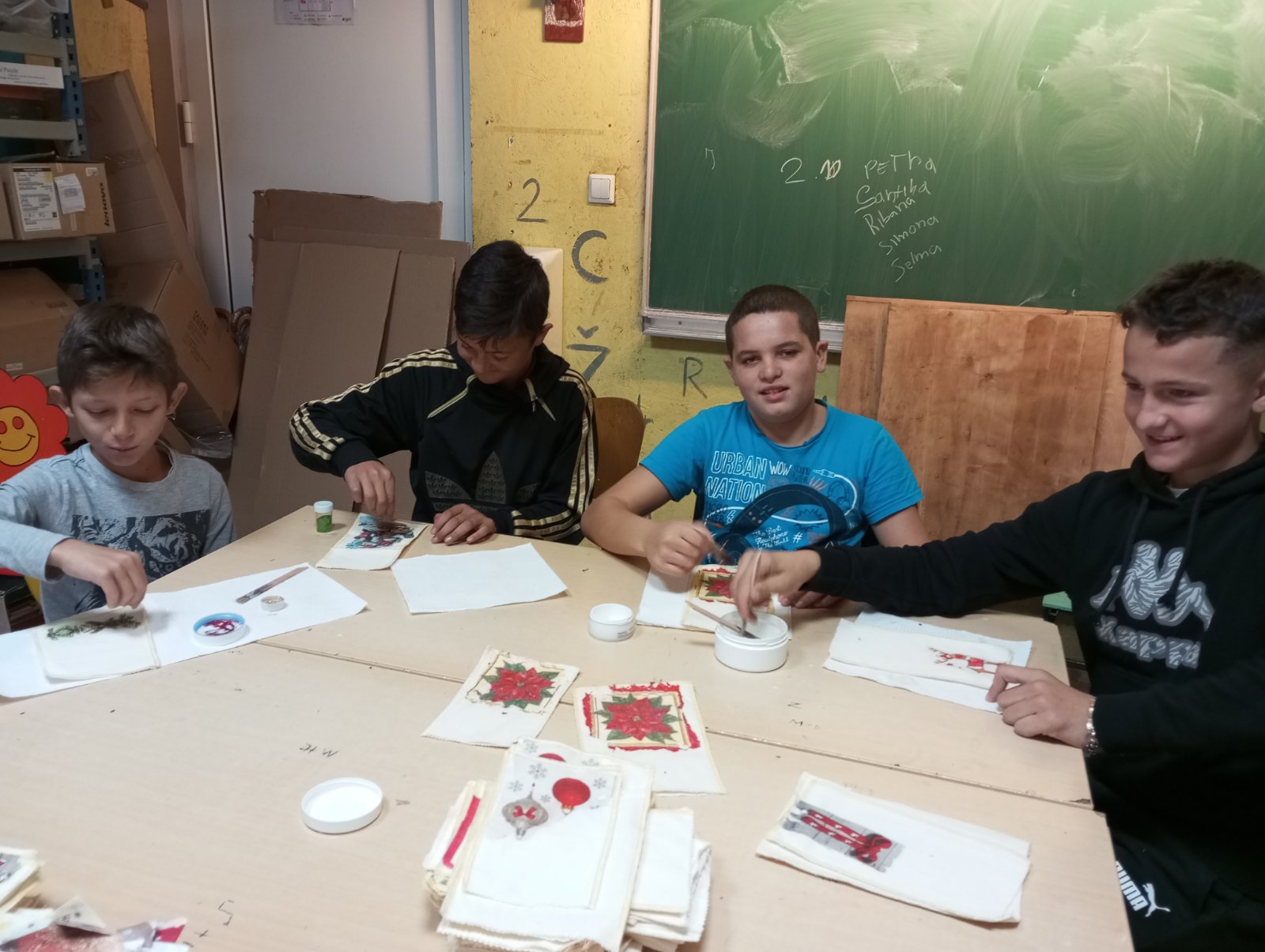 Domaćinstvo u Osnovnoj školi Kuršanec