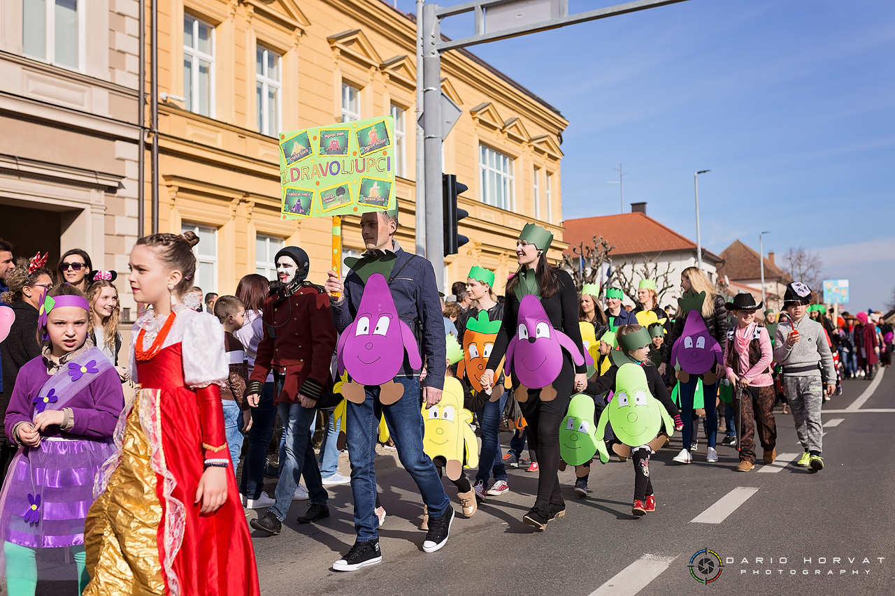 Fašnjak u Prelogu: Vesela povorka oduševila kreativnim maskama