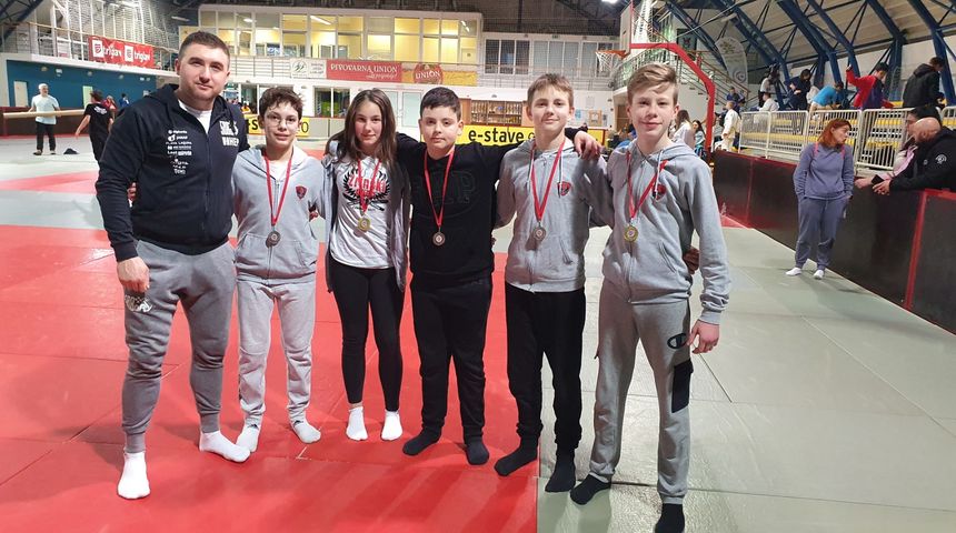 JUDO KLUB ZRINSKIH Nika Đurinić i Loren Janković Crnčec zlatni u Ljubljani