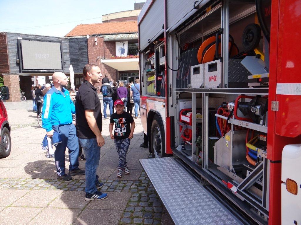 Vatrogasci na čakovečkom trgu