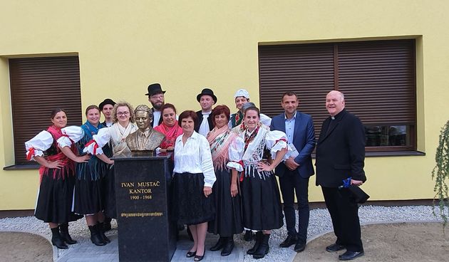 U Svetoj Mariji otkrivena bista Ivana Mustača Kantora