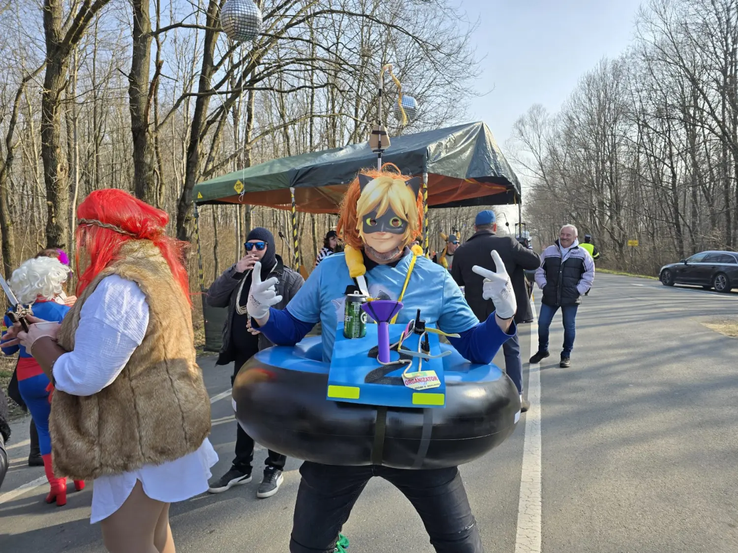 fašnik Hodošan 2025, maškarada, povorka (10)