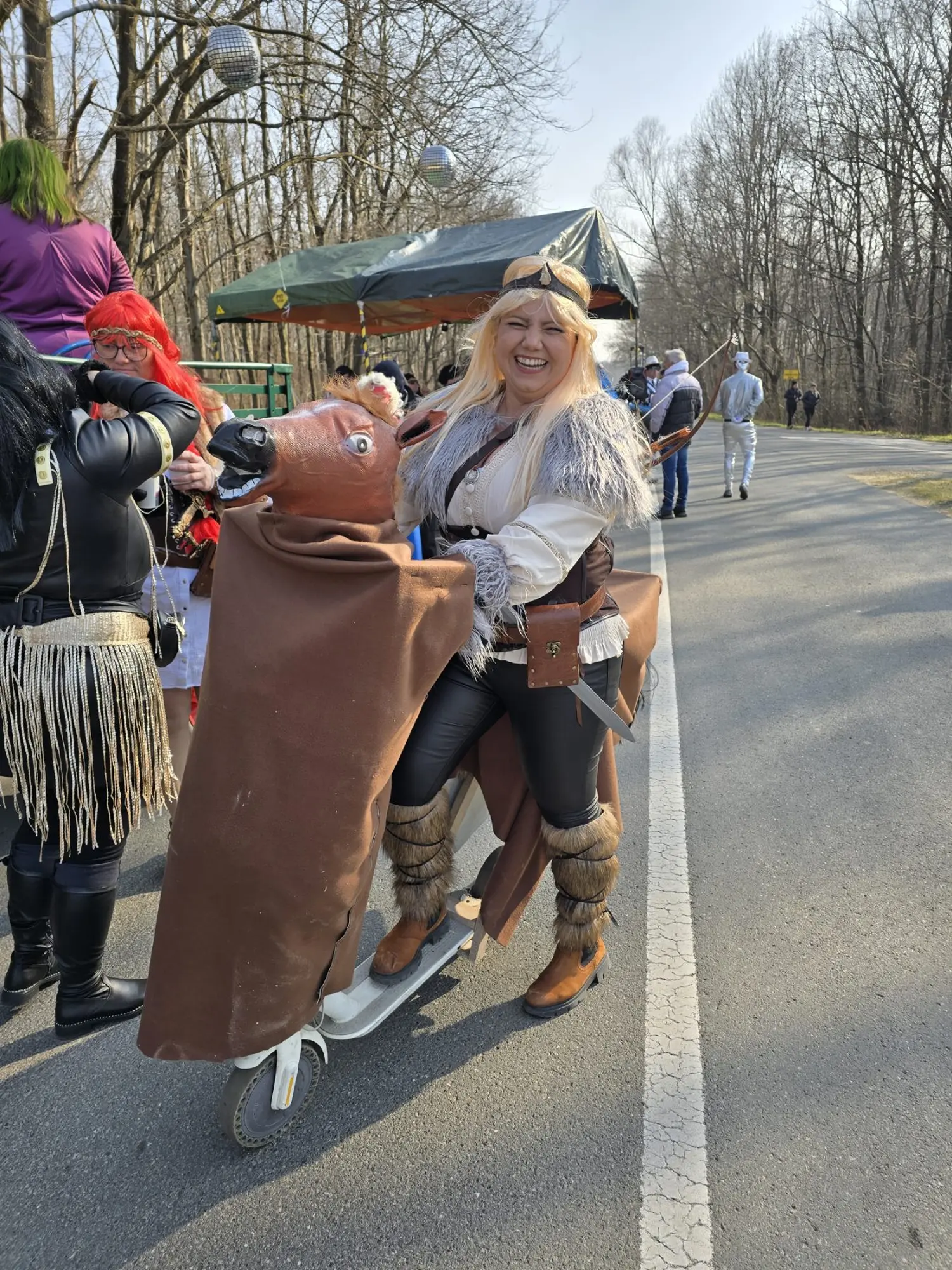 fašnik Hodošan 2025, maškarada, povorka (14)