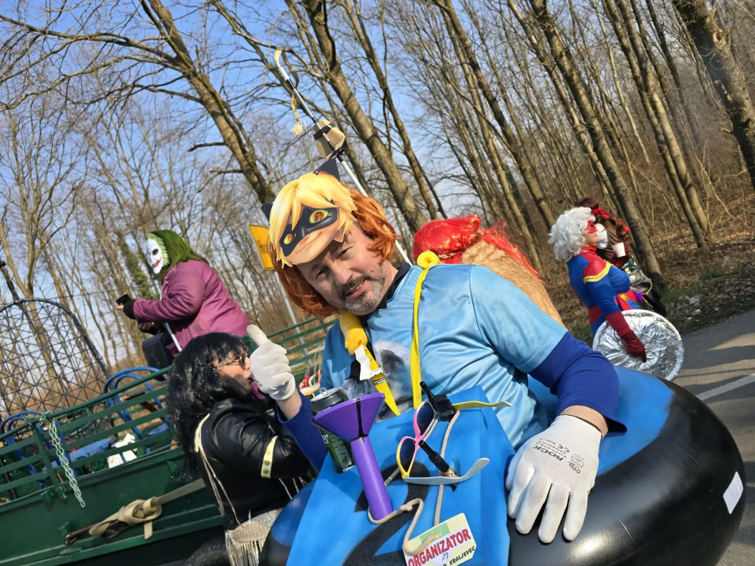 fašnik Hodošan 2025, maškarada, povorka (18)