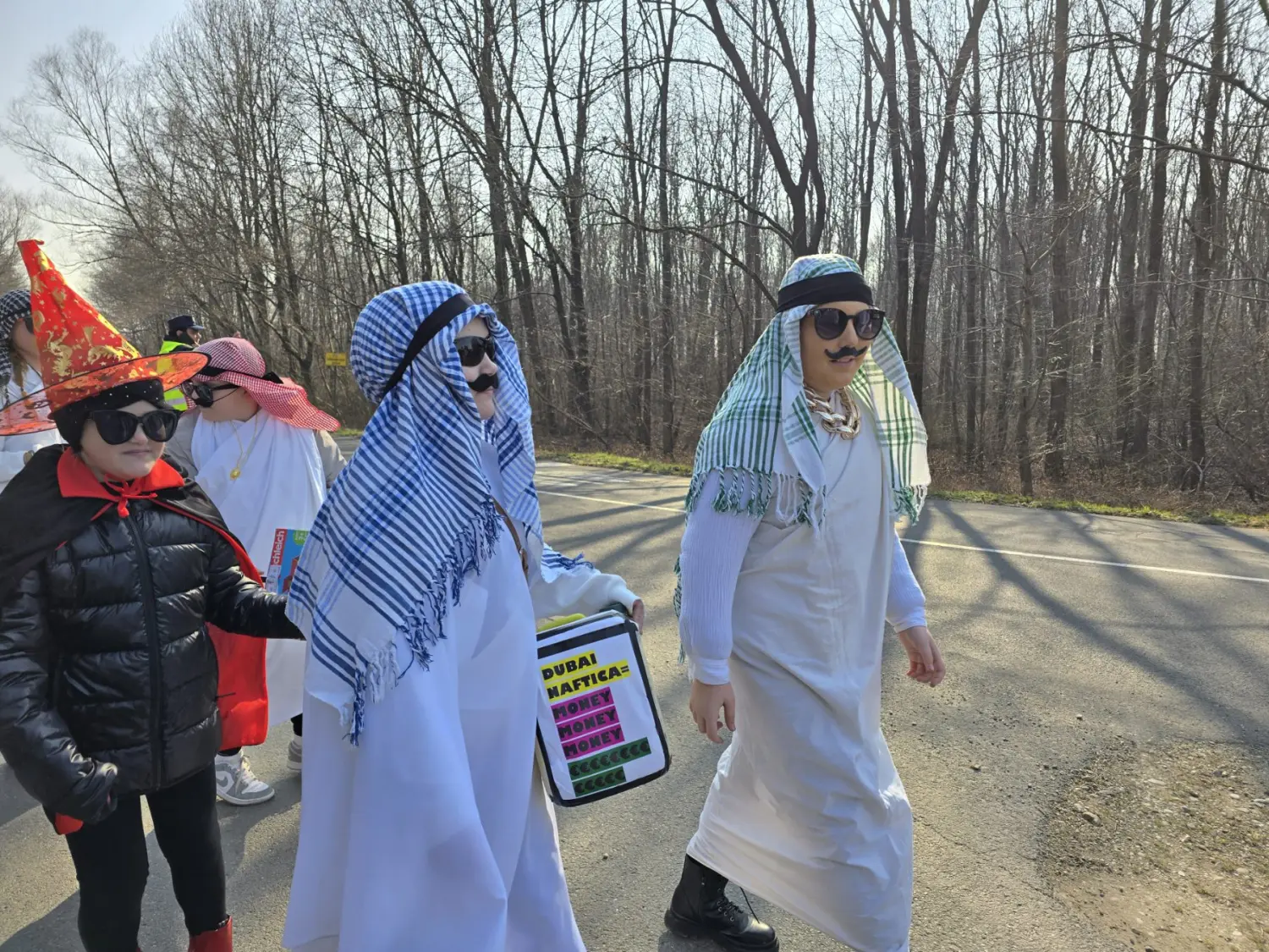 fašnik Hodošan 2025, maškarada, povorka (3)