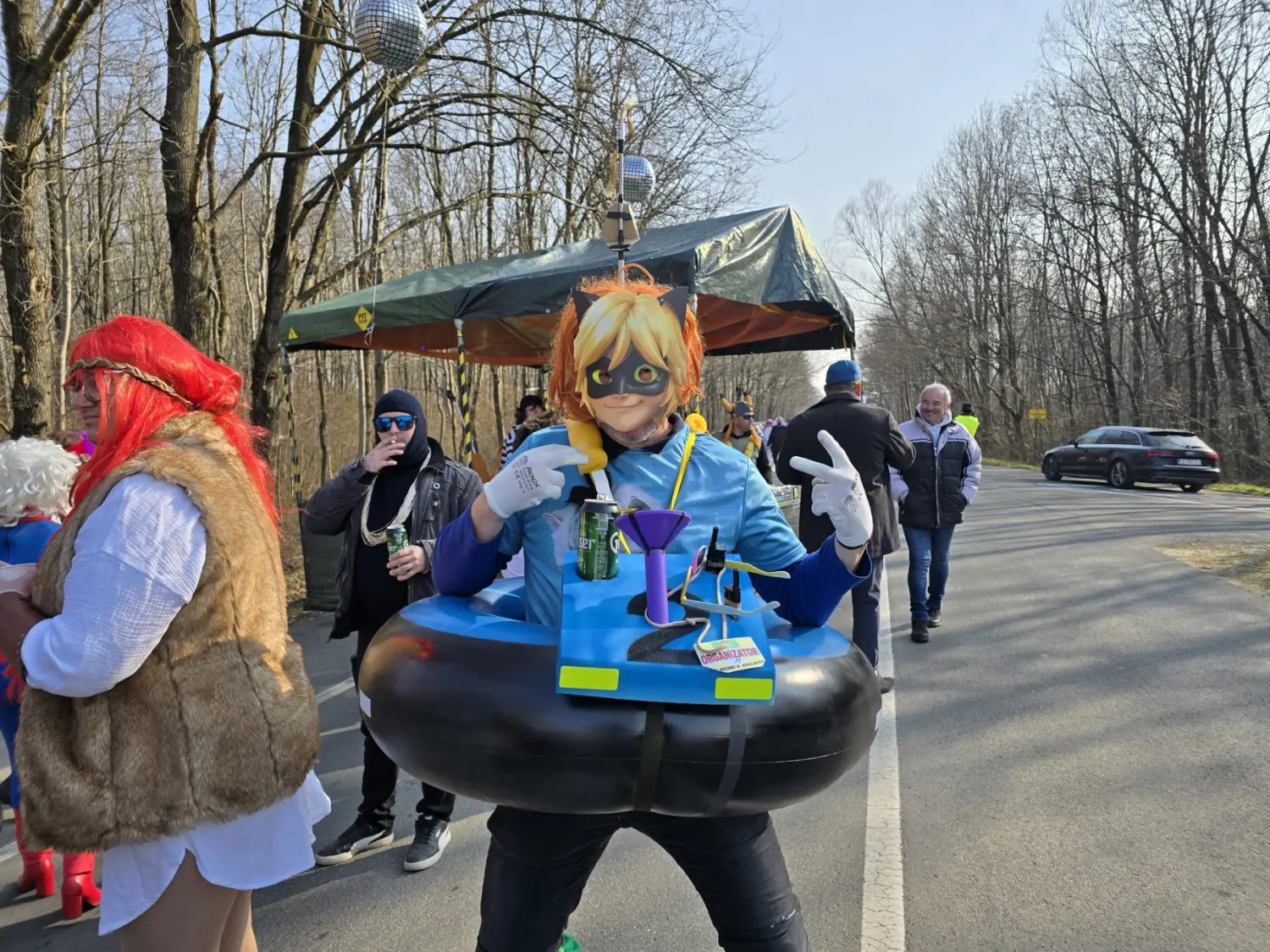 fašnik Hodošan 2025, maškarada, povorka (31)