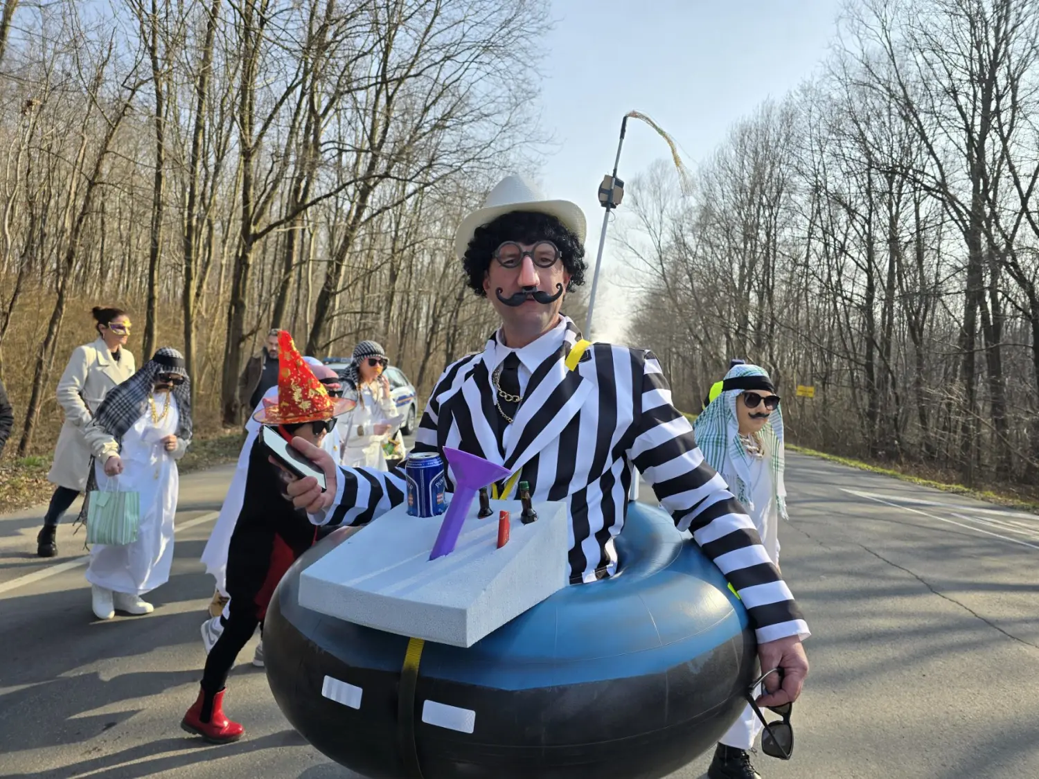 fašnik Hodošan 2025, maškarada, povorka (36)