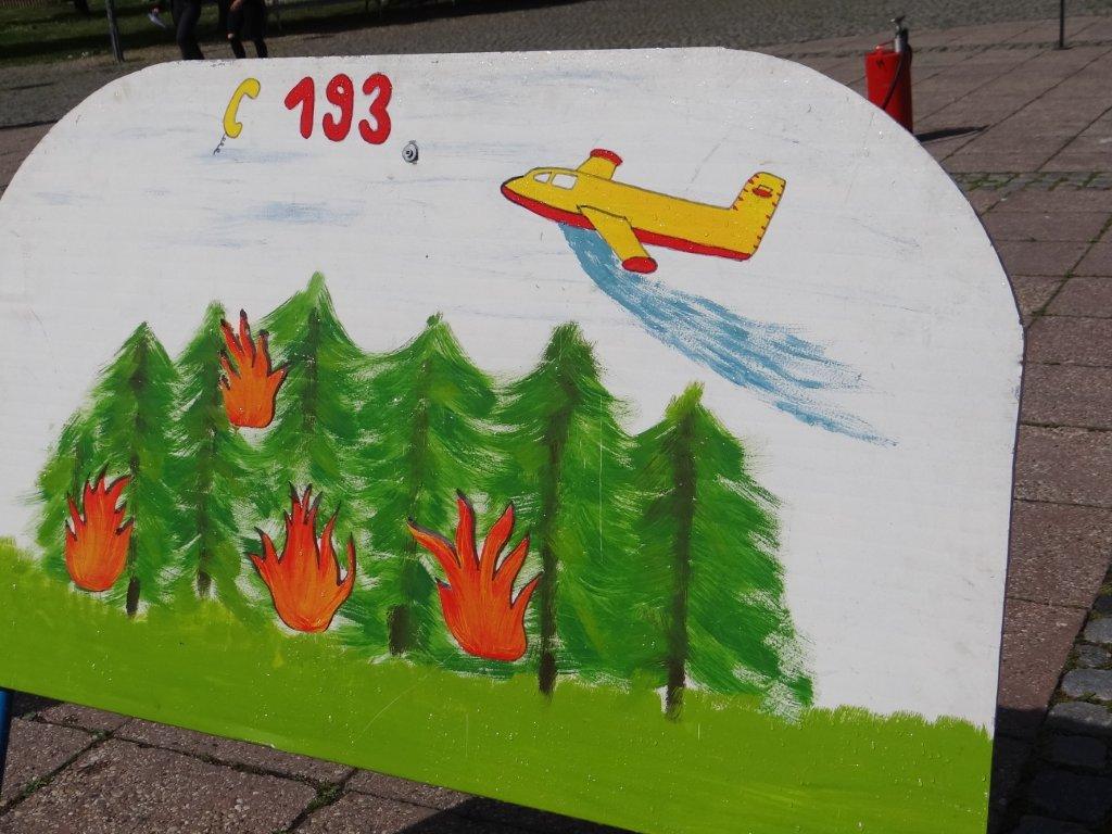 Vatrogasci na čakovečkom trgu