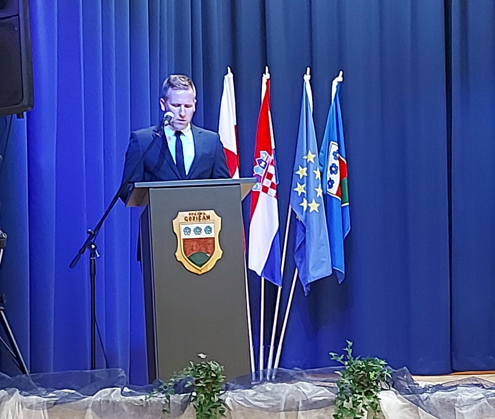FOTO Završena je svečana sjednica Općine Goričan