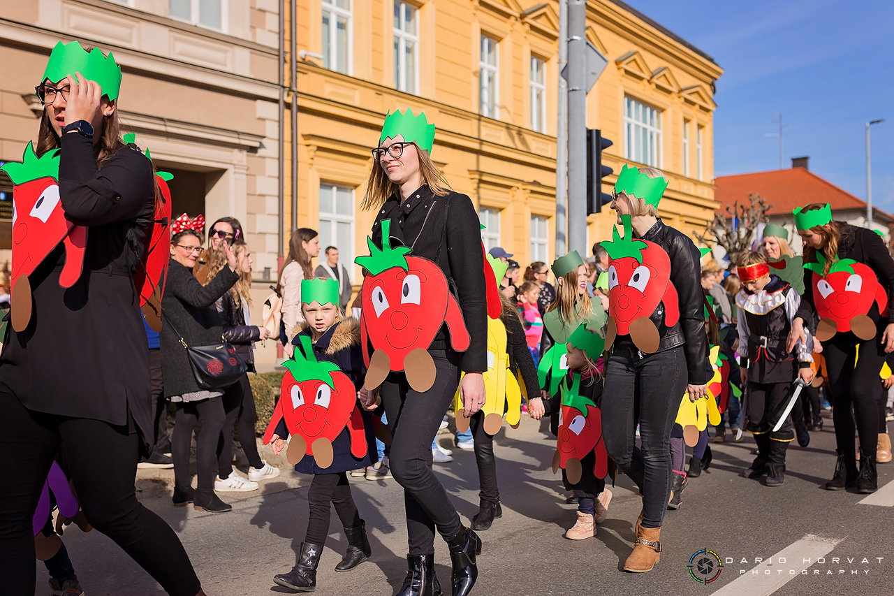 Fašnjak u Prelogu: Vesela povorka oduševila kreativnim maskama