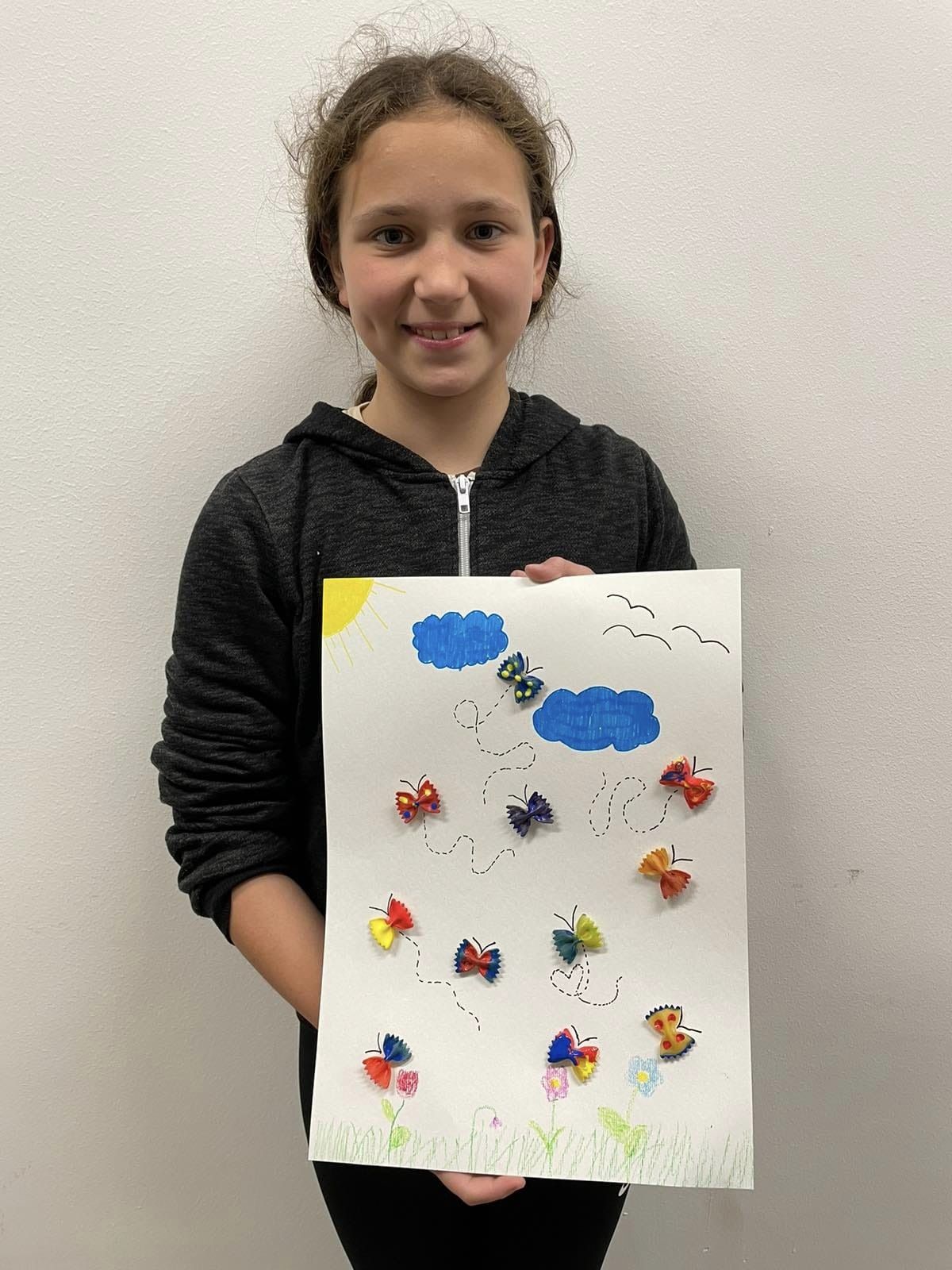 UDRUGA ZA SINDROM DOWN Djeca su na kreativnoj radionici crtala uz pomoć tjestenine