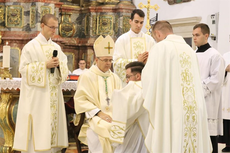 Biskup Radoš zaredio Josipa Špoljarića za đakona