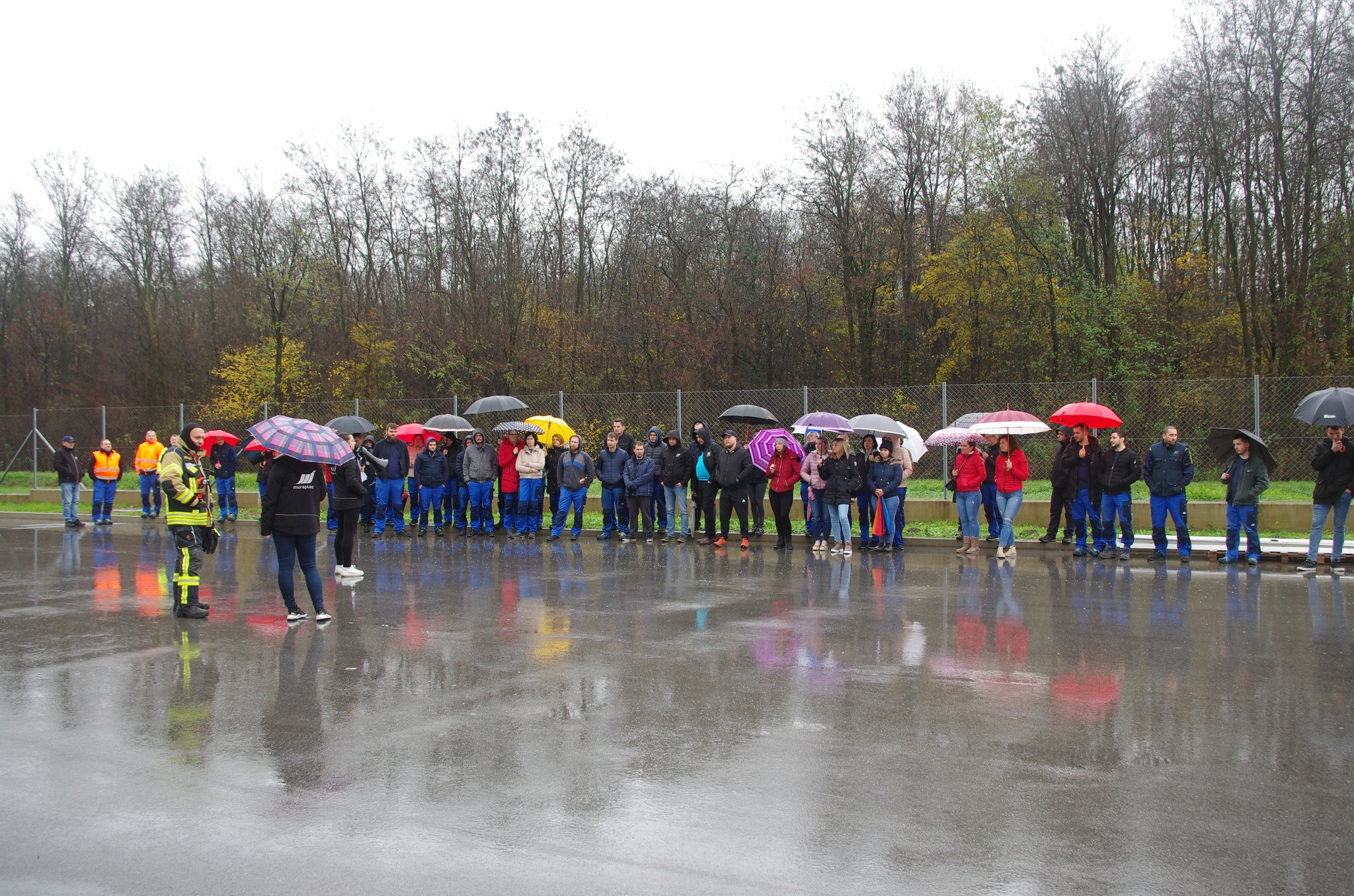 Kotoripski vatrogasci proveli vatrogasnu vježbu u tvrtki Muraplast
