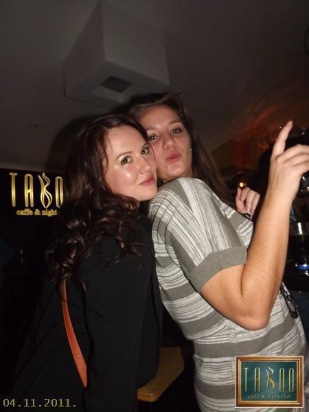 Taboo (Petak i subota, 4. i 5.11.2011.) Taboo (Petak i subota, 4. i 5.11.2011.)