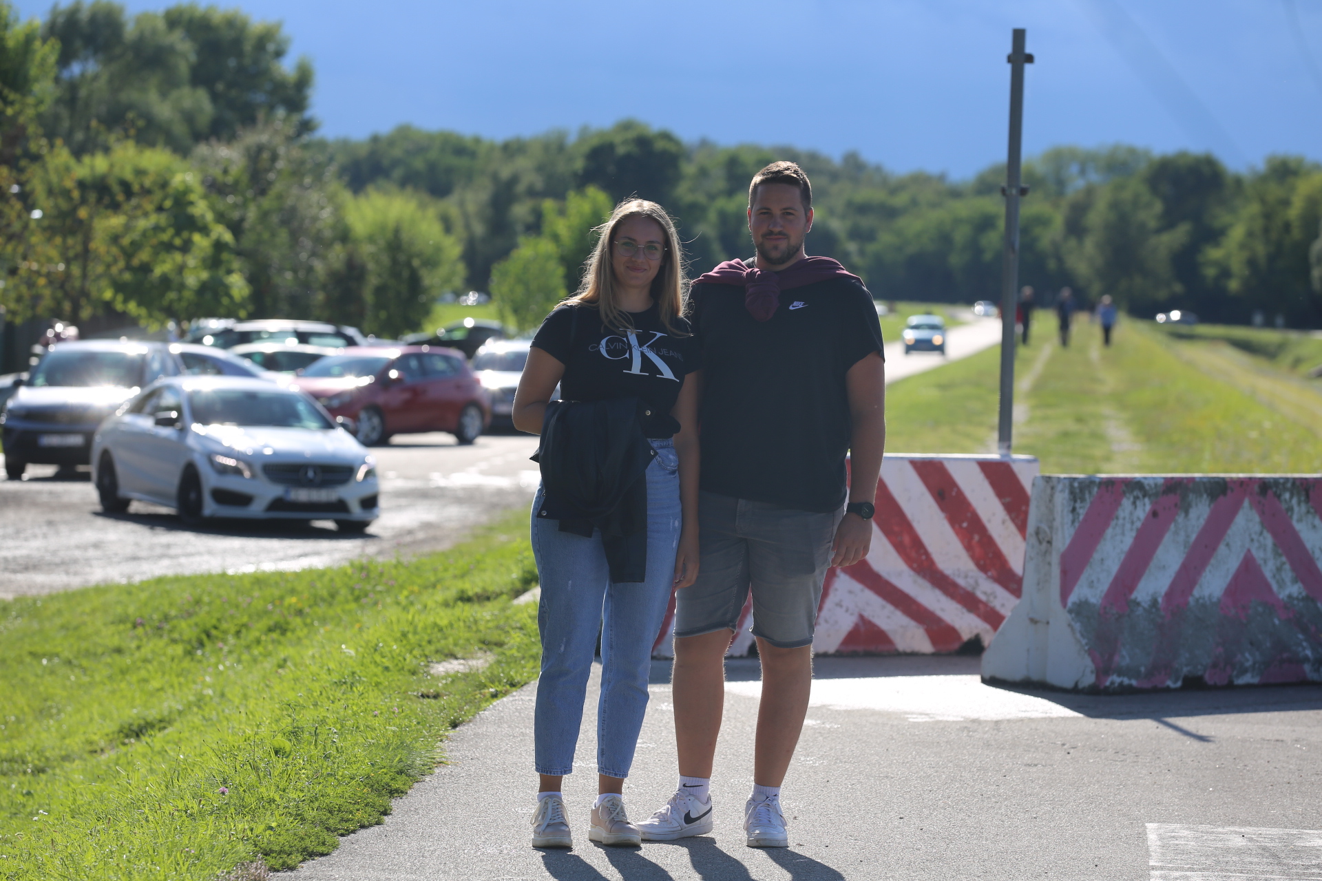KLIKOM PO MARINI Mještani iskoristili beskišno popodne za šetnju i svježi zrak