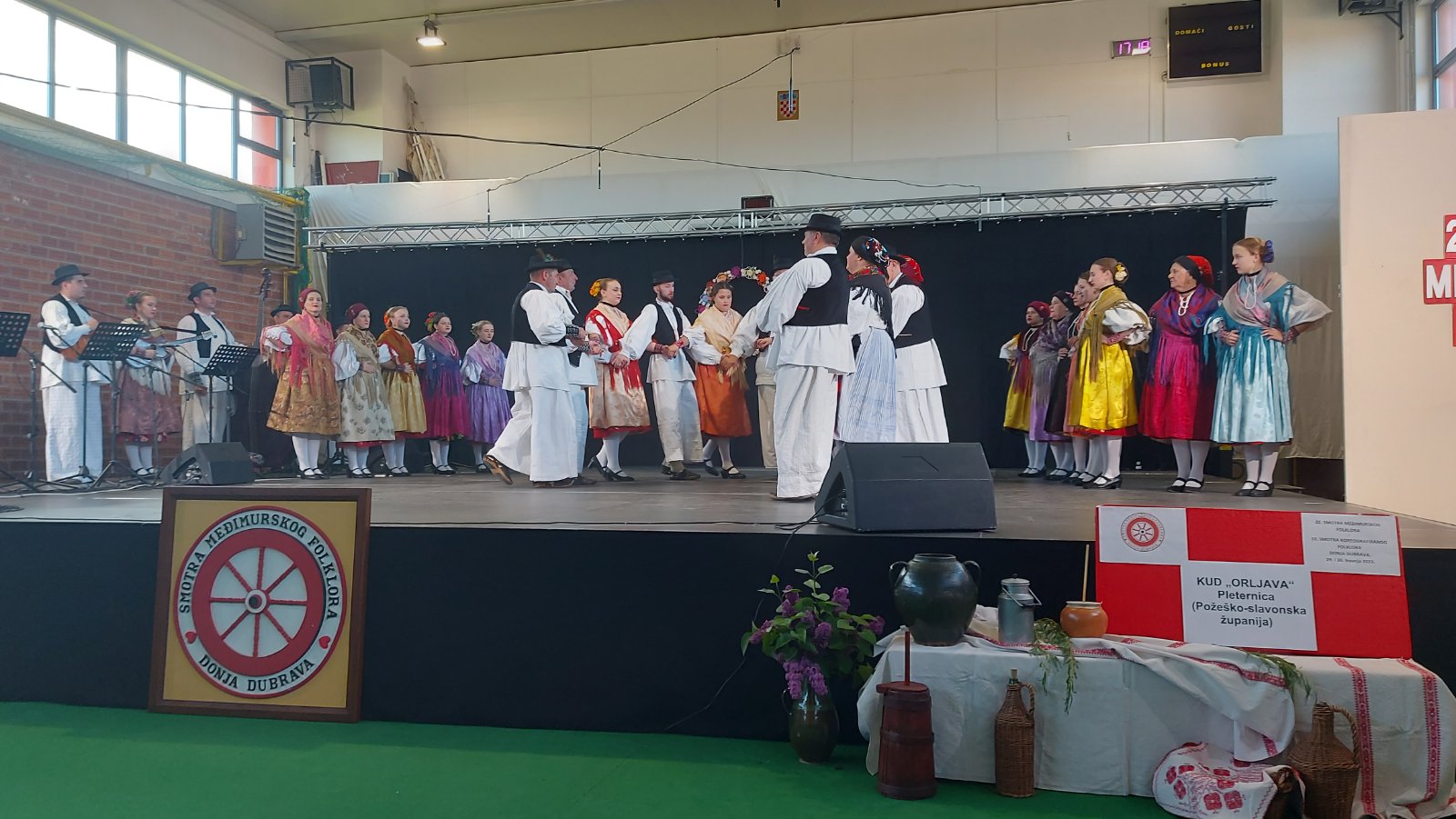 DRUGI DAN U DONJOJ DUBRAVI Smotra međimurskog i koreografiranog folklora