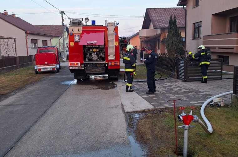 DUNJKOVEC Gorjela je kuća, vatrogasci ubrzo ugasili požar