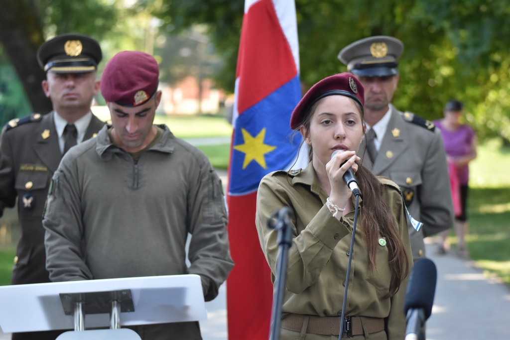 Hrvatski i izraelski vojnici u Čakovcu