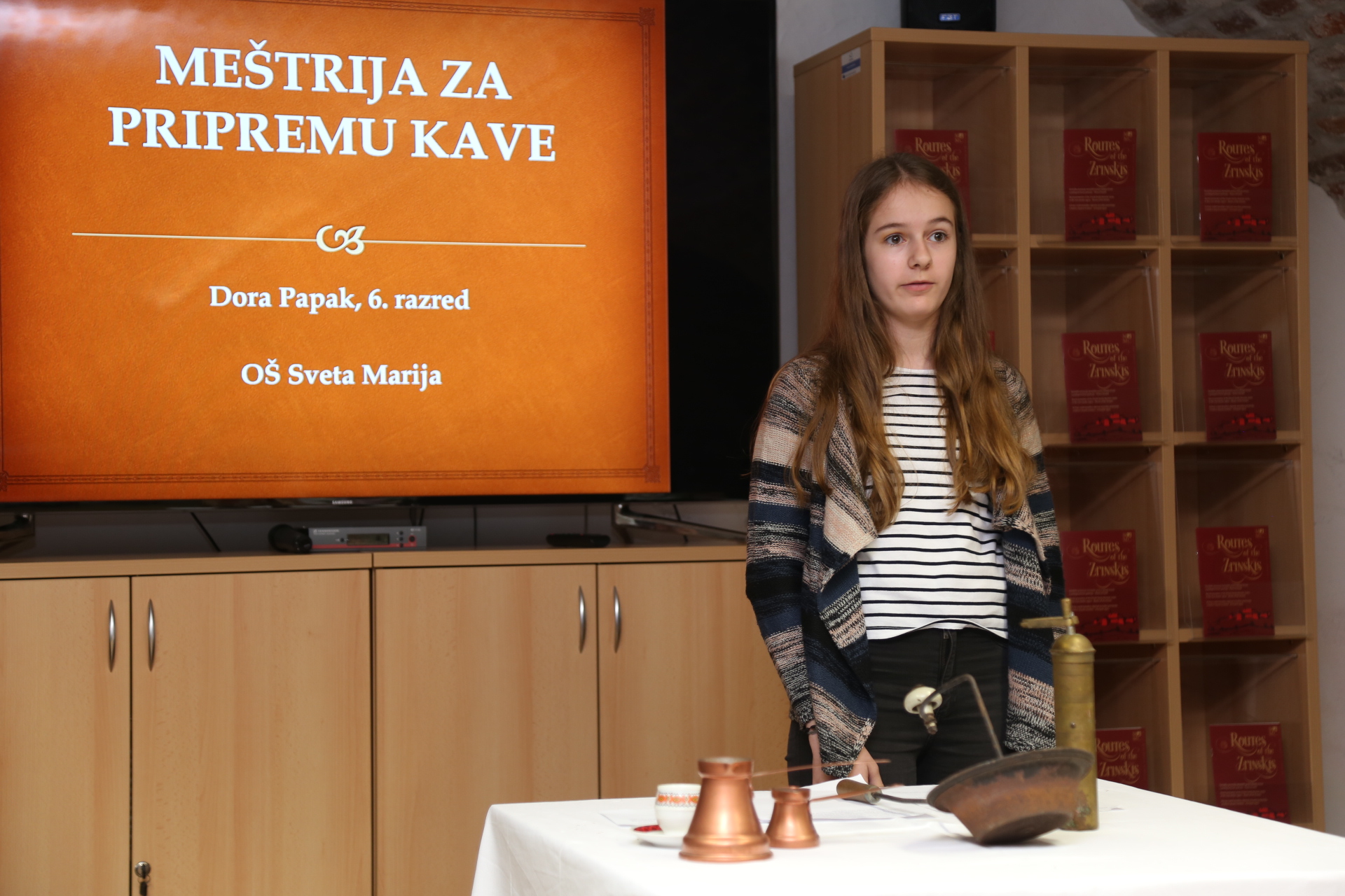 Mali školski kustosi u Muzeju Međimurja Čakovec