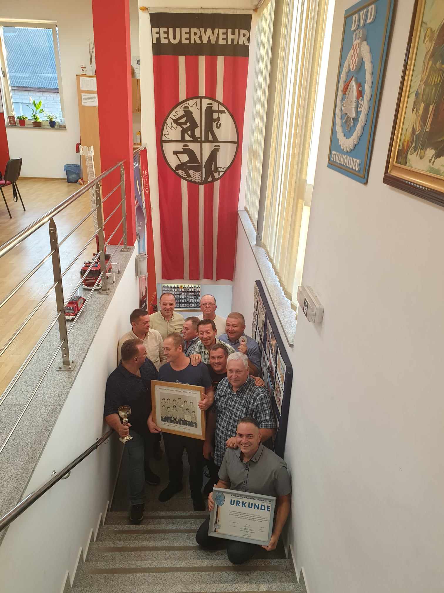 30 godina od sudjelovanja mladeži DVD-a Strahoninec na vatrogasnom natjecanju u Berlinu