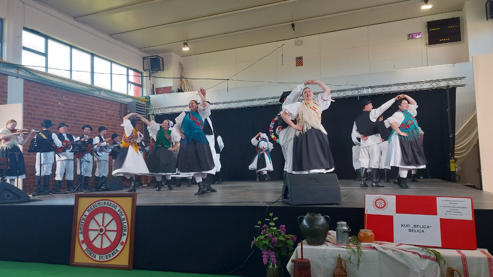 DRUGI DAN U DONJOJ DUBRAVI Smotra međimurskog i koreografiranog folklora