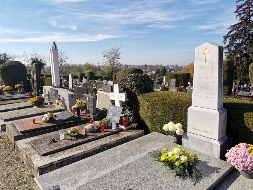 Čakovečko groblje u Mihovljanu na blagdan Svih svetih