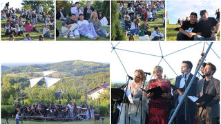 Koncert u Zmajevom vrtu obitelji Valkaj