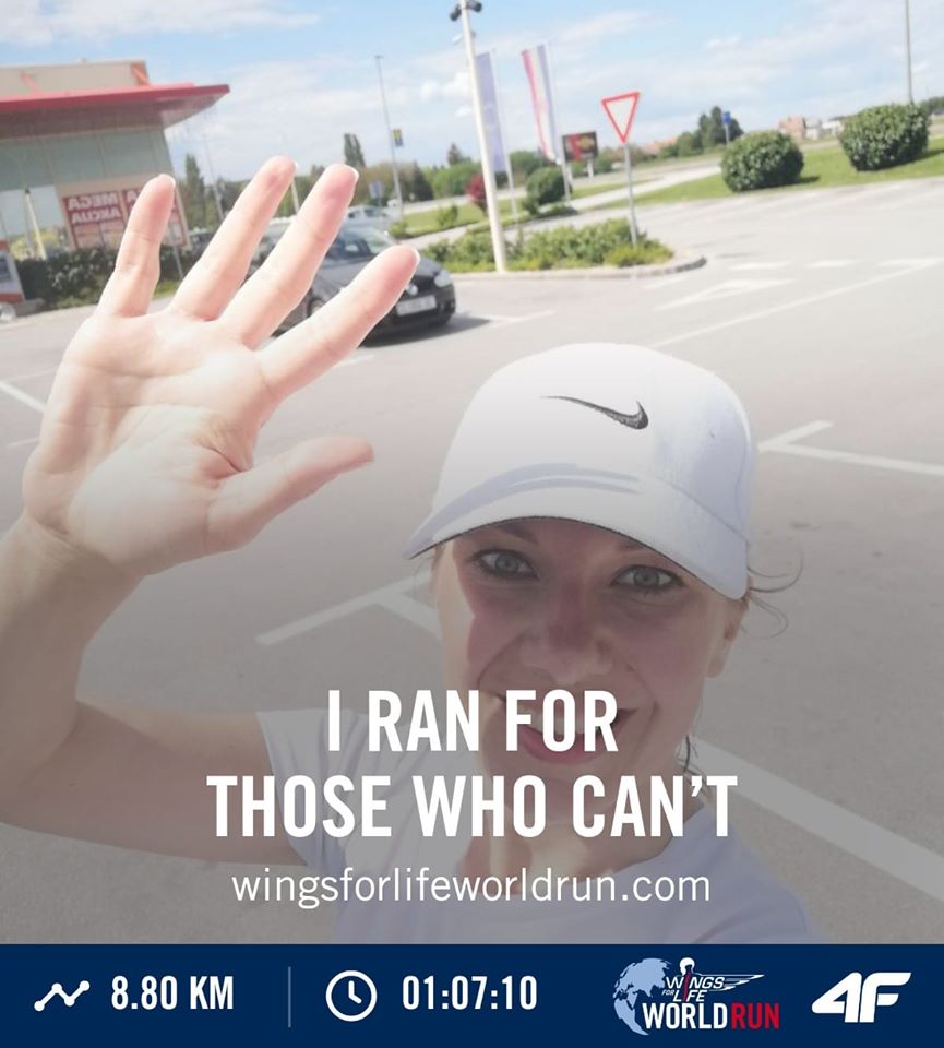 FOTO Brojni Međimurci jučer su trčali virtualnu humanitarnu utrku ‘Wings for Life’