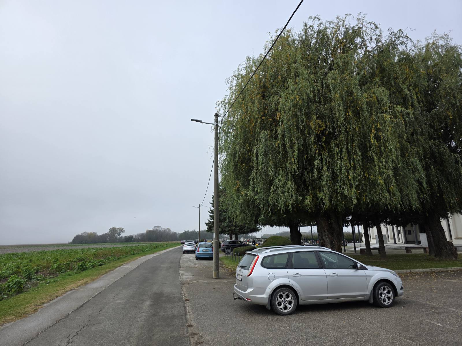 hodošan groblje parking 2025