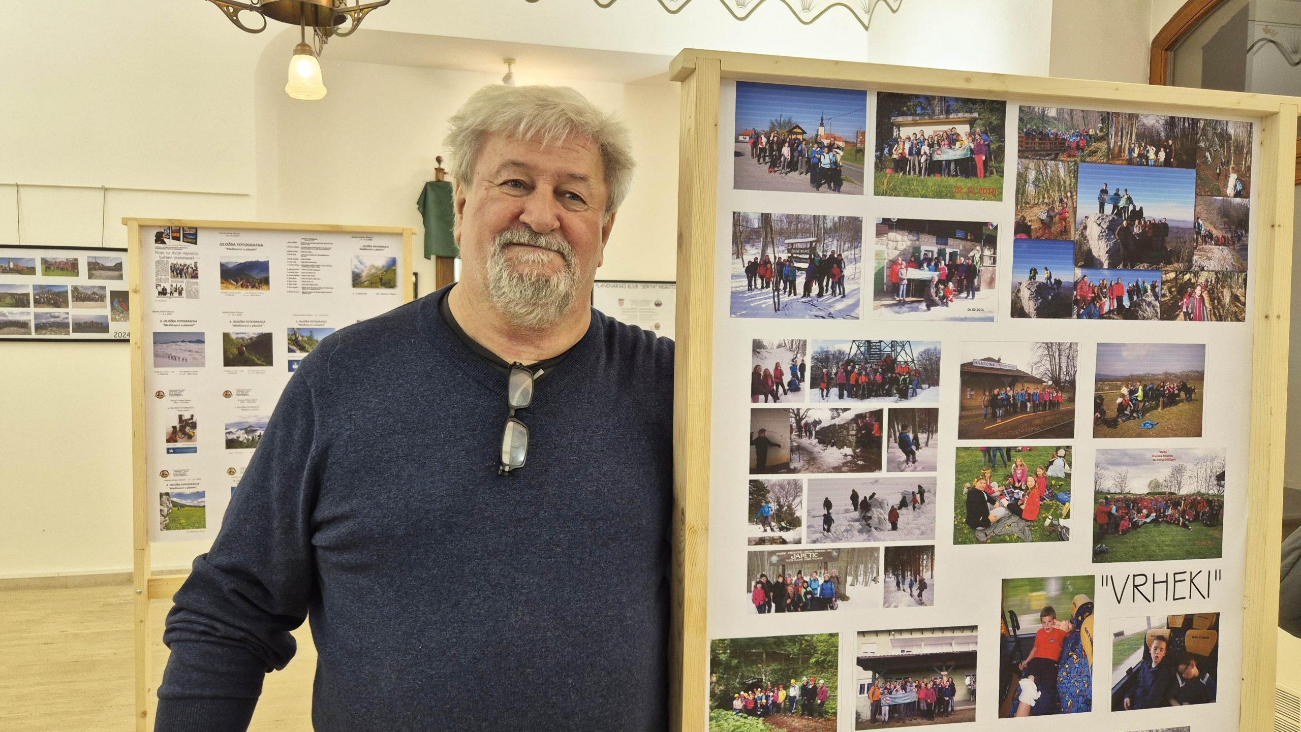 izlozba 30 godina HPD Međimurje Cakovec (1) – Zeljko Poljak predsjednik HPD Medjimurje