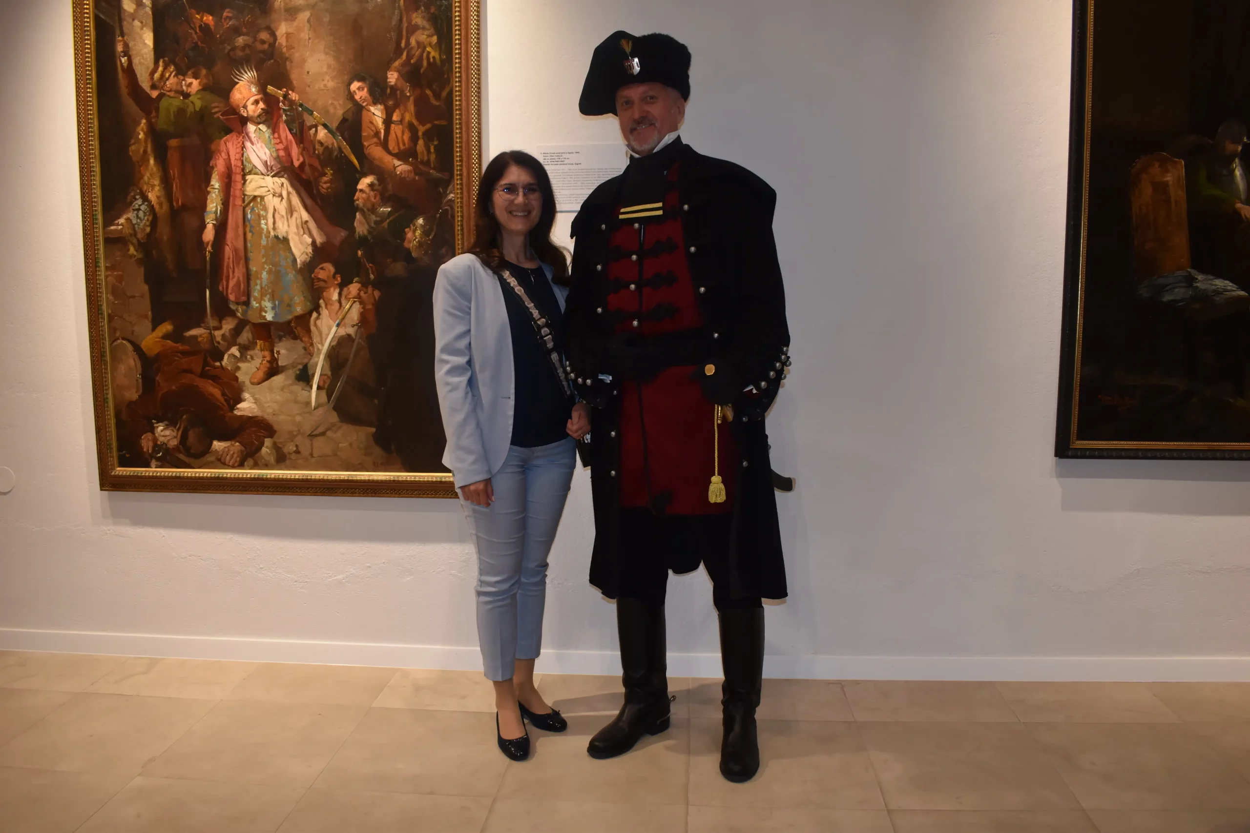 ljerka cividini i gardist izložba Oton Iveković Slikar Zrinskih (23) ljerka cividini i gardist izložba Oton Iveković Slikar Zrinskih (23)