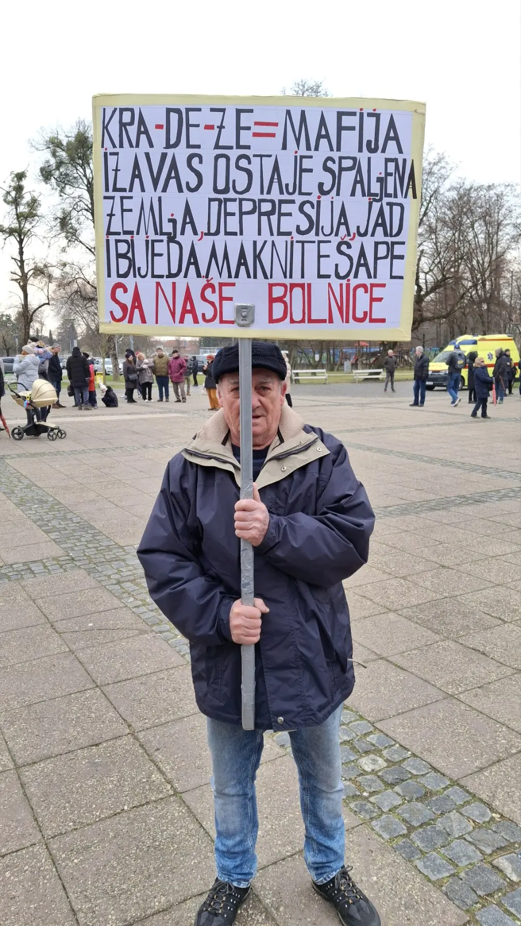 kovač,prosvjed, bolnica (1)