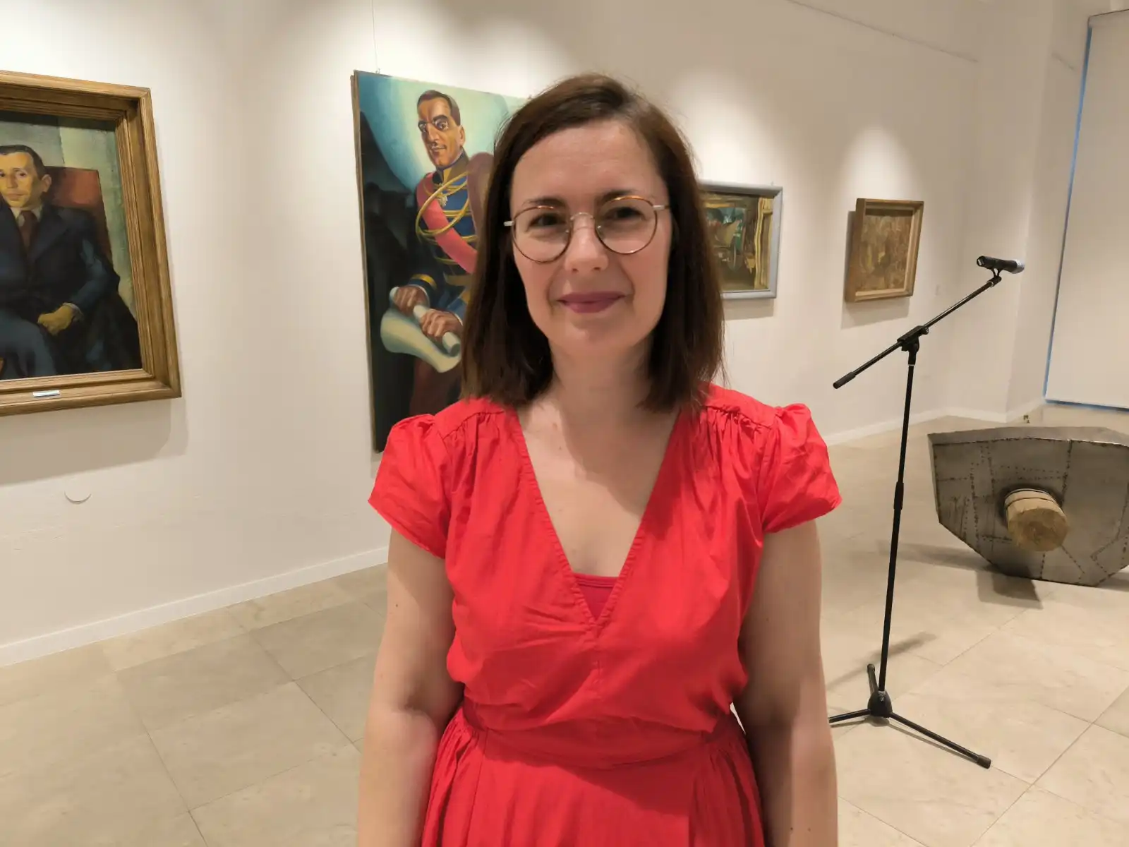 kustosica Marta Horvat