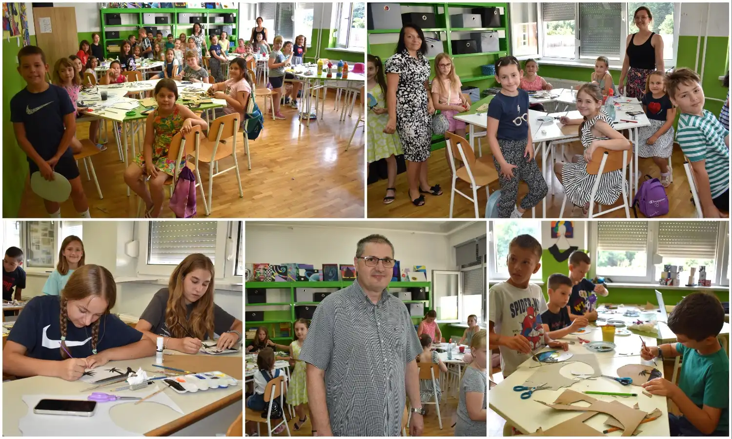 likovna i kreativna radionica u sklopu ljetnog kampa u Strahonincu (1)