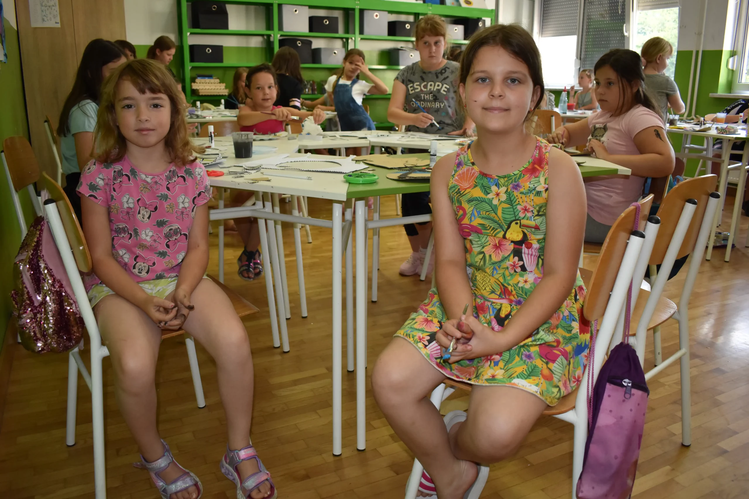 likovna i kreativna radionica u sklopu ljetnog kampa u Strahonincu (14)