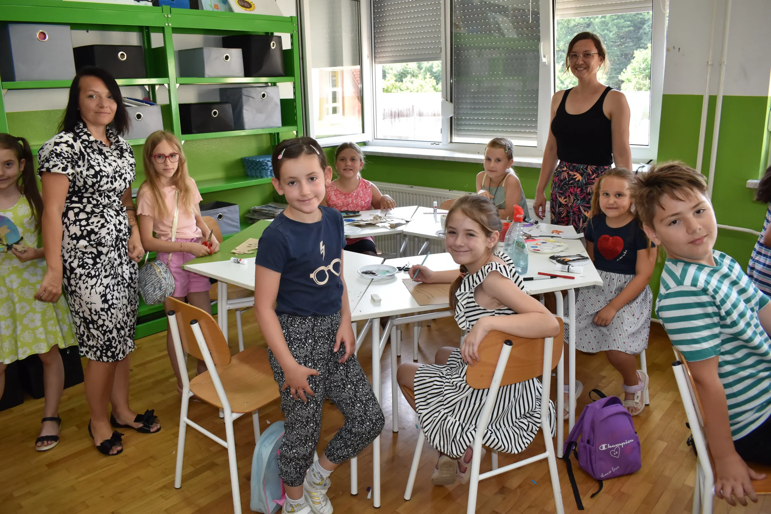 likovna i kreativna radionica u sklopu ljetnog kampa u Strahonincu (15)