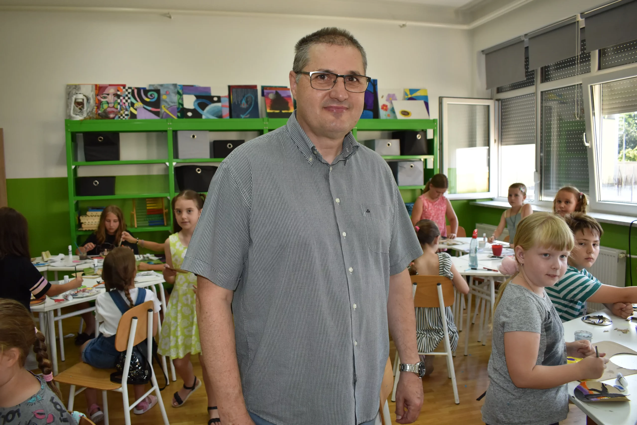 likovna i kreativna radionica u sklopu ljetnog kampa u Strahonincu (9)