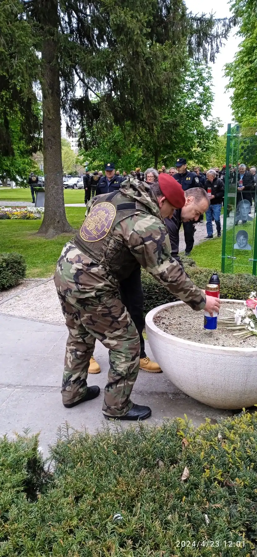 motoristi moto kluba 4.gardijske brigade Split odali počast poginulim Međimurskim braniteljima (11)