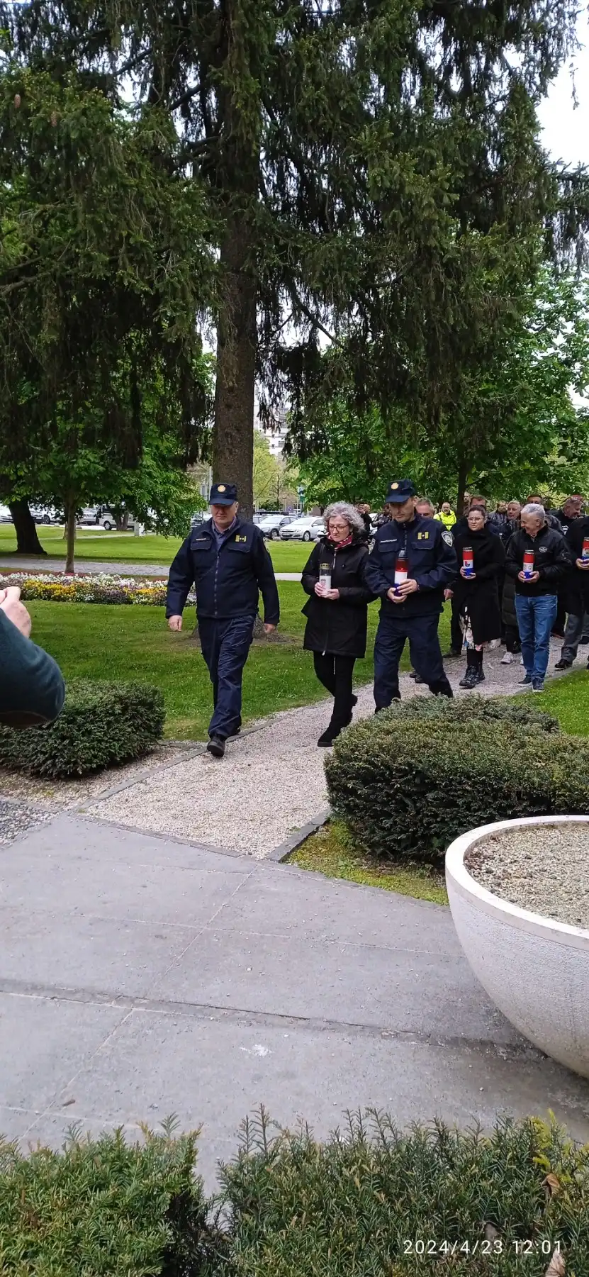motoristi moto kluba 4.gardijske brigade Split odali počast poginulim Međimurskim braniteljima (14)