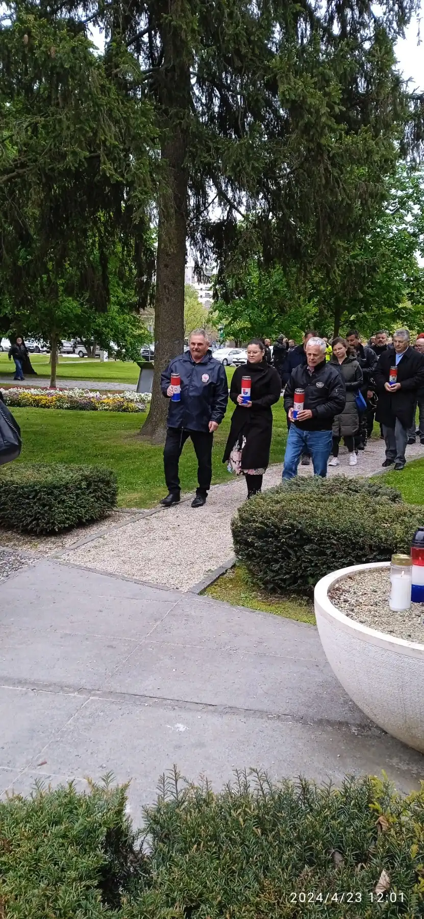 motoristi moto kluba 4.gardijske brigade Split odali počast poginulim Međimurskim braniteljima (20)